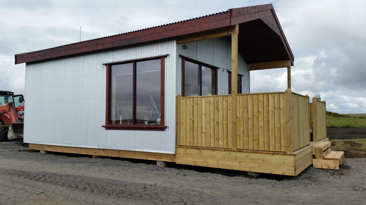 Hekla Cabin 2 Volcano And Glacier View Hella Kültér fotó